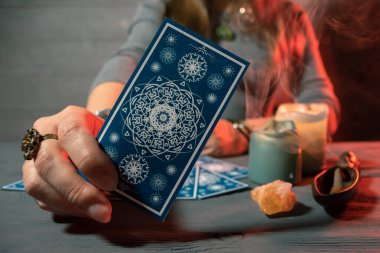 Depositphotos 413715416 stock photo fortune teller reading future tarot
